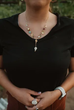 Gold Treasure Necklace - FINAL SALE