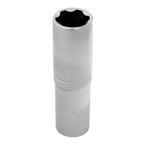 Goodyear 3/8" Dr. 13mm Deep Socket Chrome Vanadium 6 Point Socket