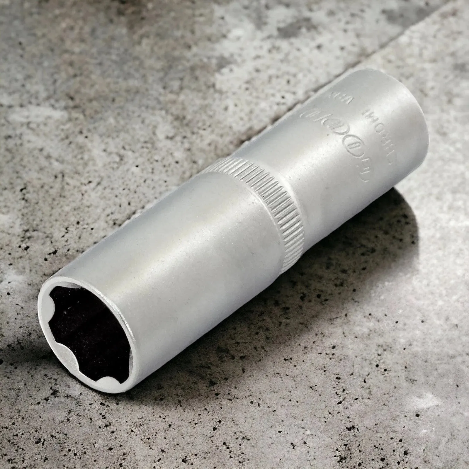 Goodyear 3/8" Dr. 13mm Deep Socket Chrome Vanadium 6 Point Socket