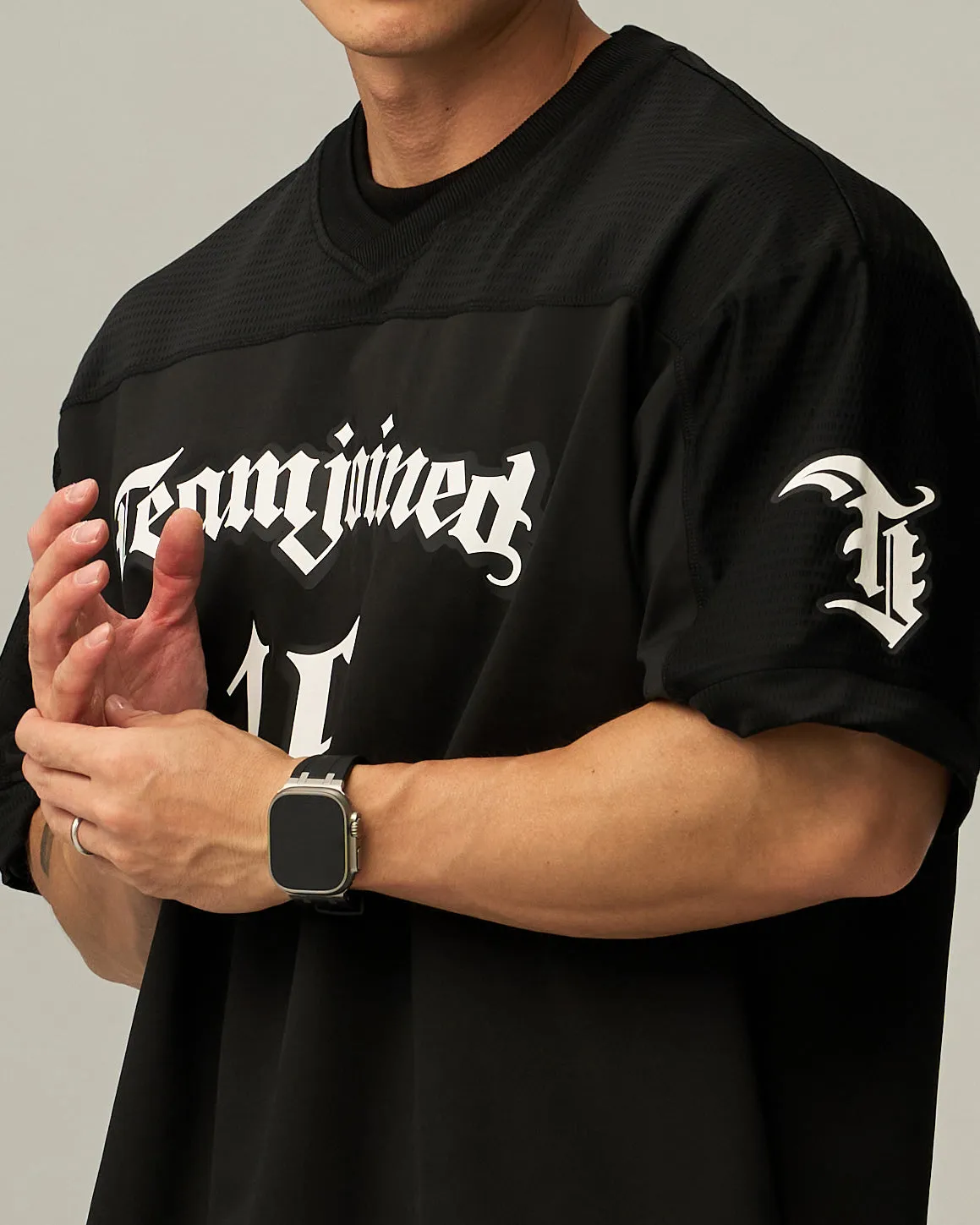 Gothic Adapt Mesh Jersey Oversized