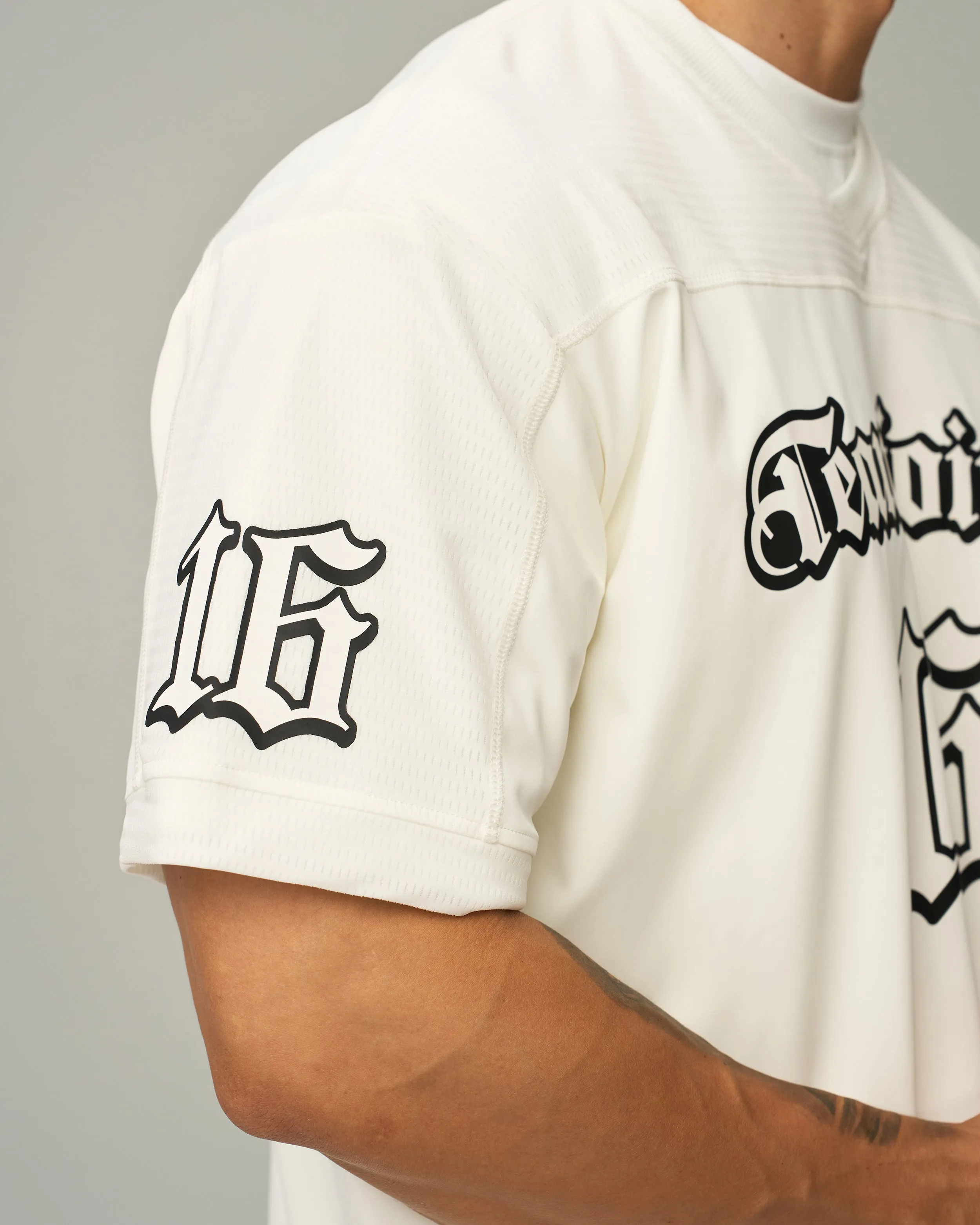 Gothic Adapt Mesh Jersey Oversized