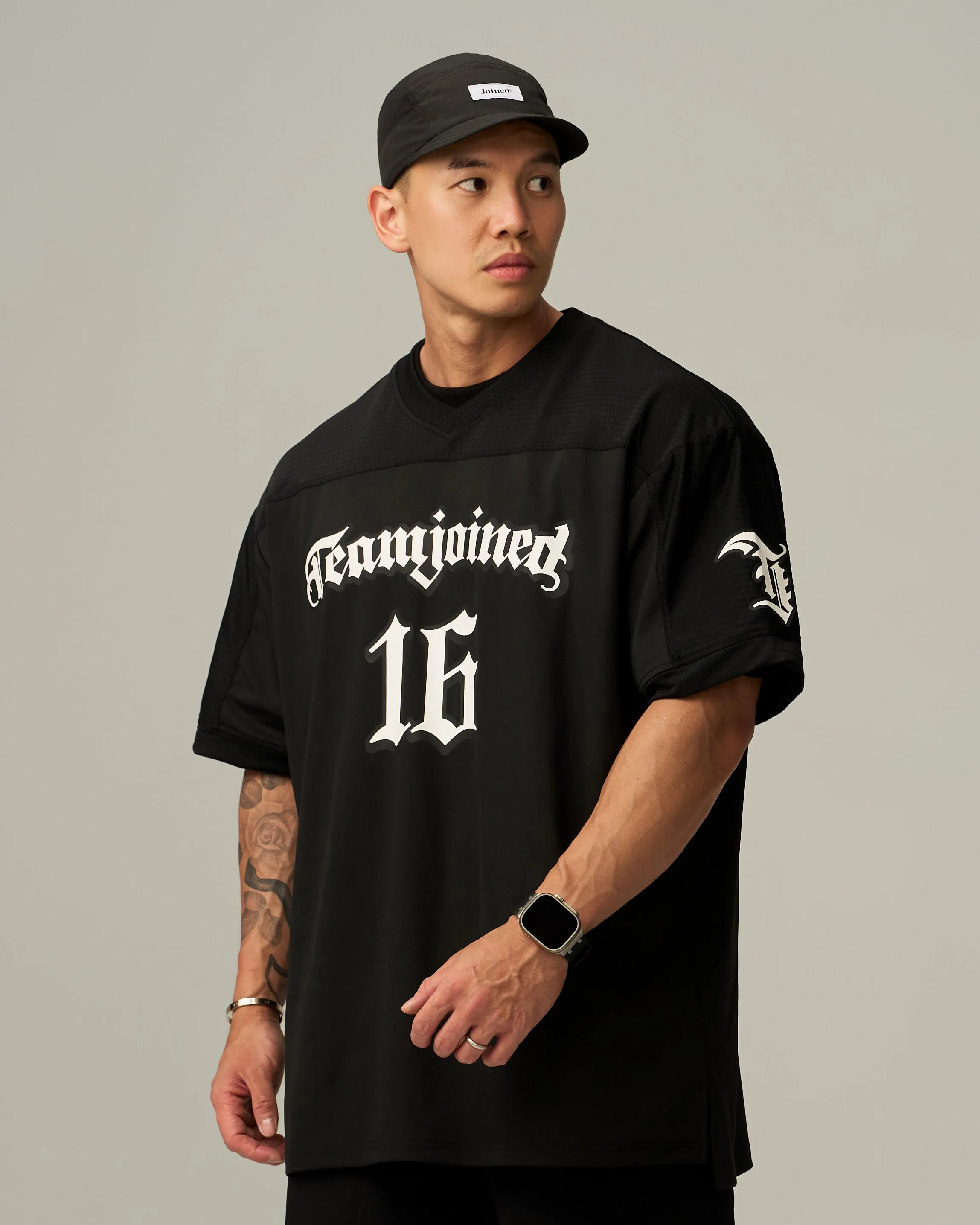 Gothic Adapt Mesh Jersey Oversized