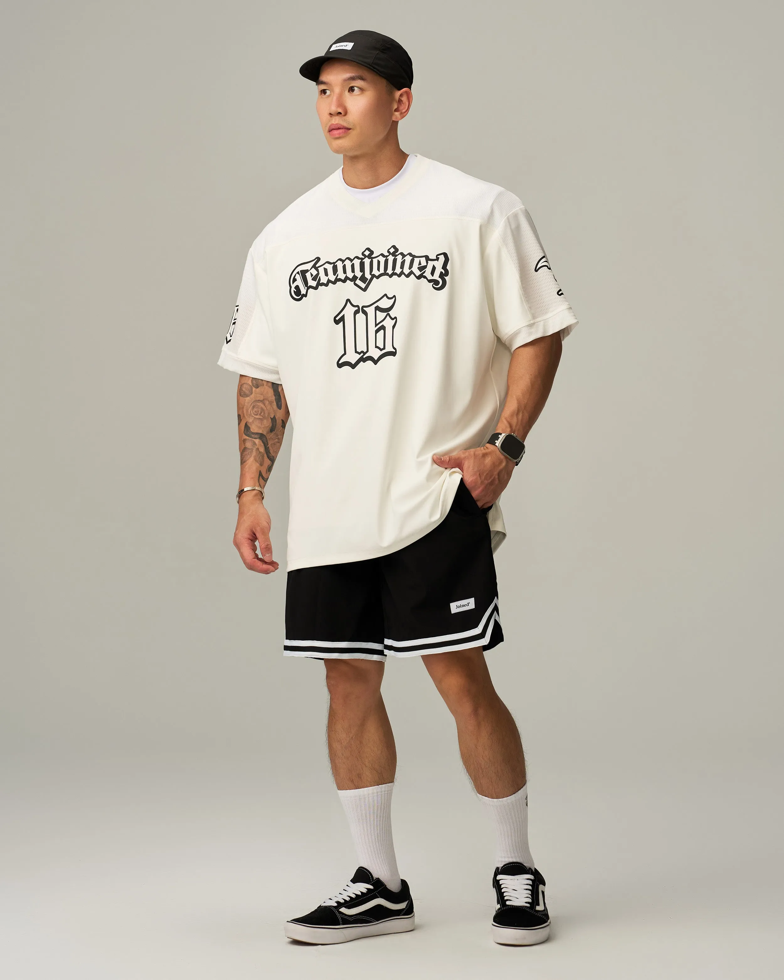 Gothic Adapt Mesh Jersey Oversized
