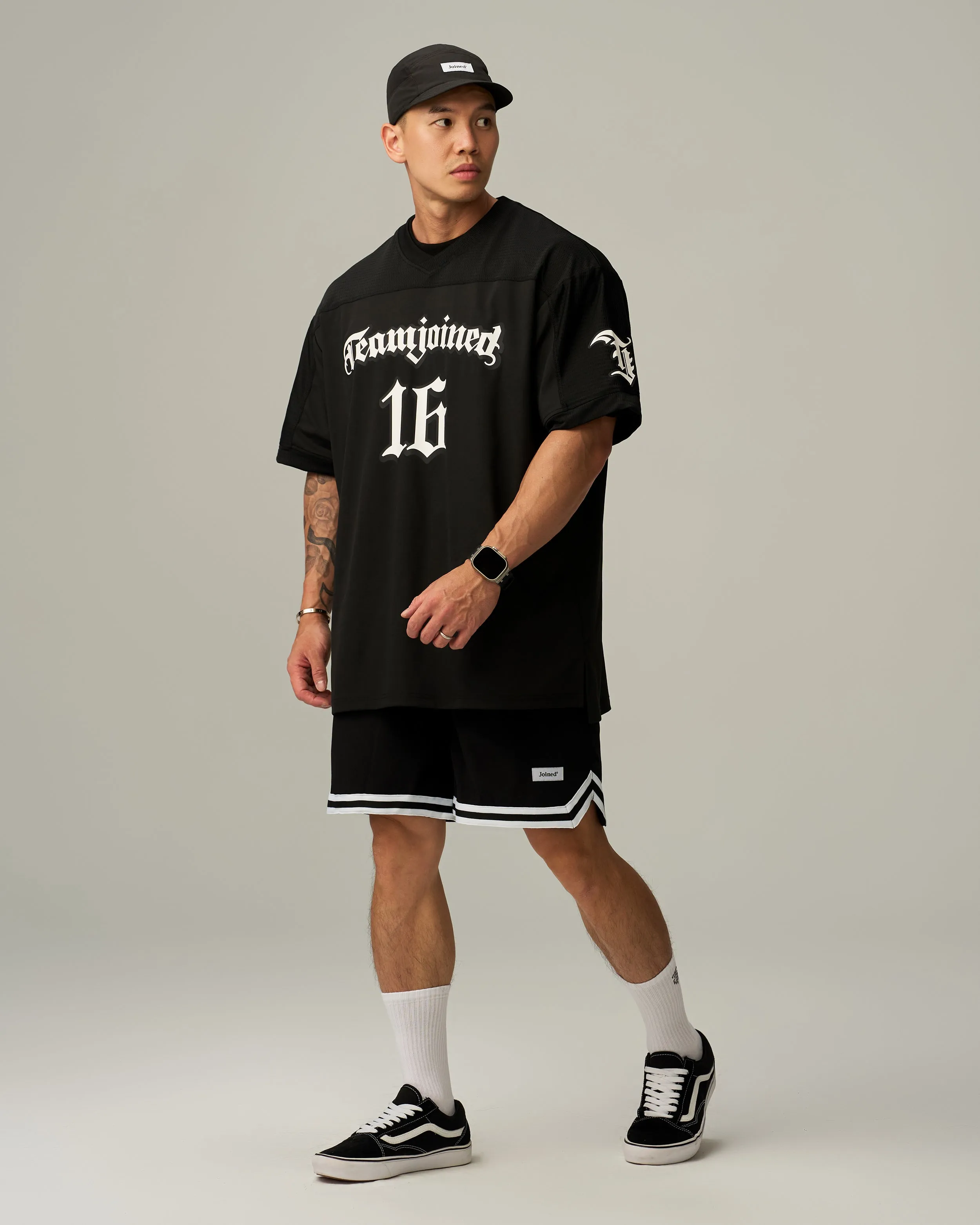 Gothic Adapt Mesh Jersey Oversized