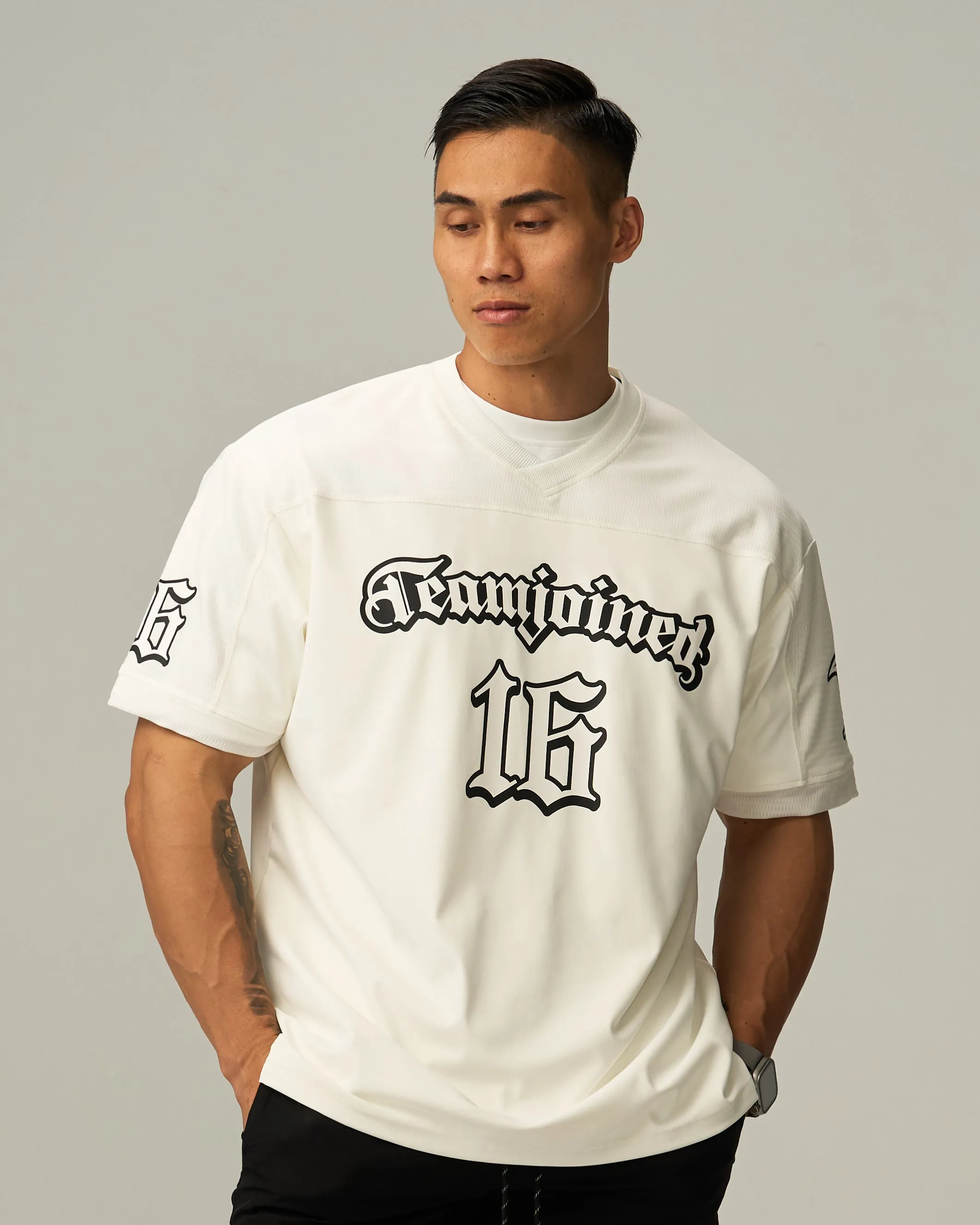 Gothic Adapt Mesh Jersey Oversized