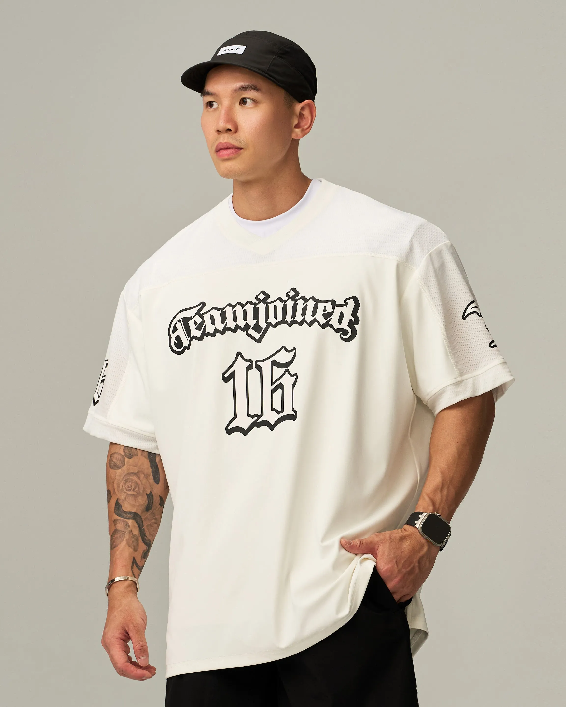 Gothic Adapt Mesh Jersey Oversized