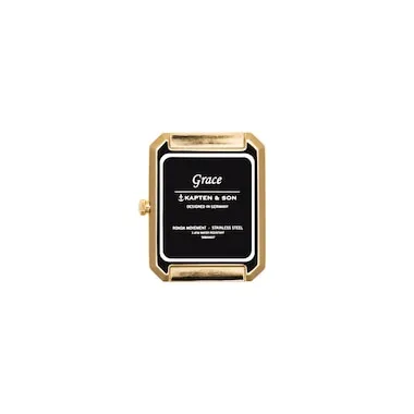 Grace Gold Black Woven Steel