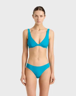 Gracie Bikini Top - Caribbean
