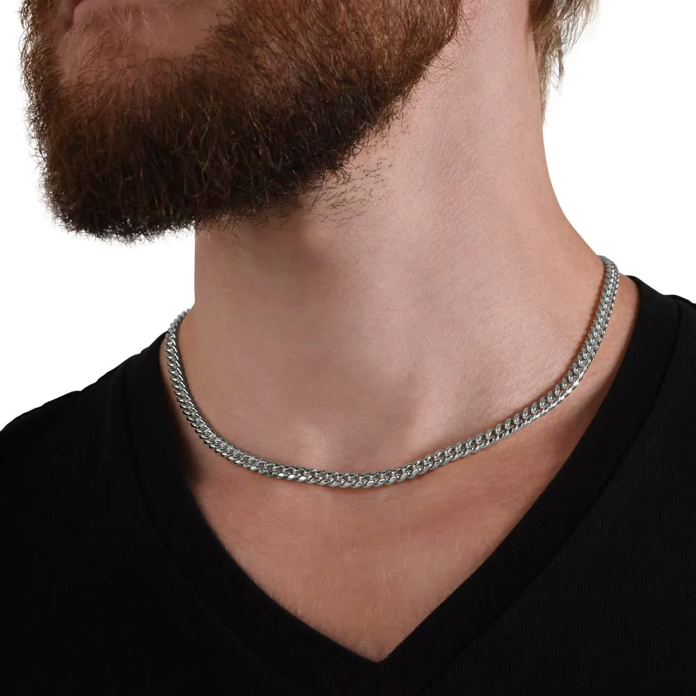 Graduation Gift Cuban Link Necklace For Son, Grandson or Nephew Batch 2024 Grad003