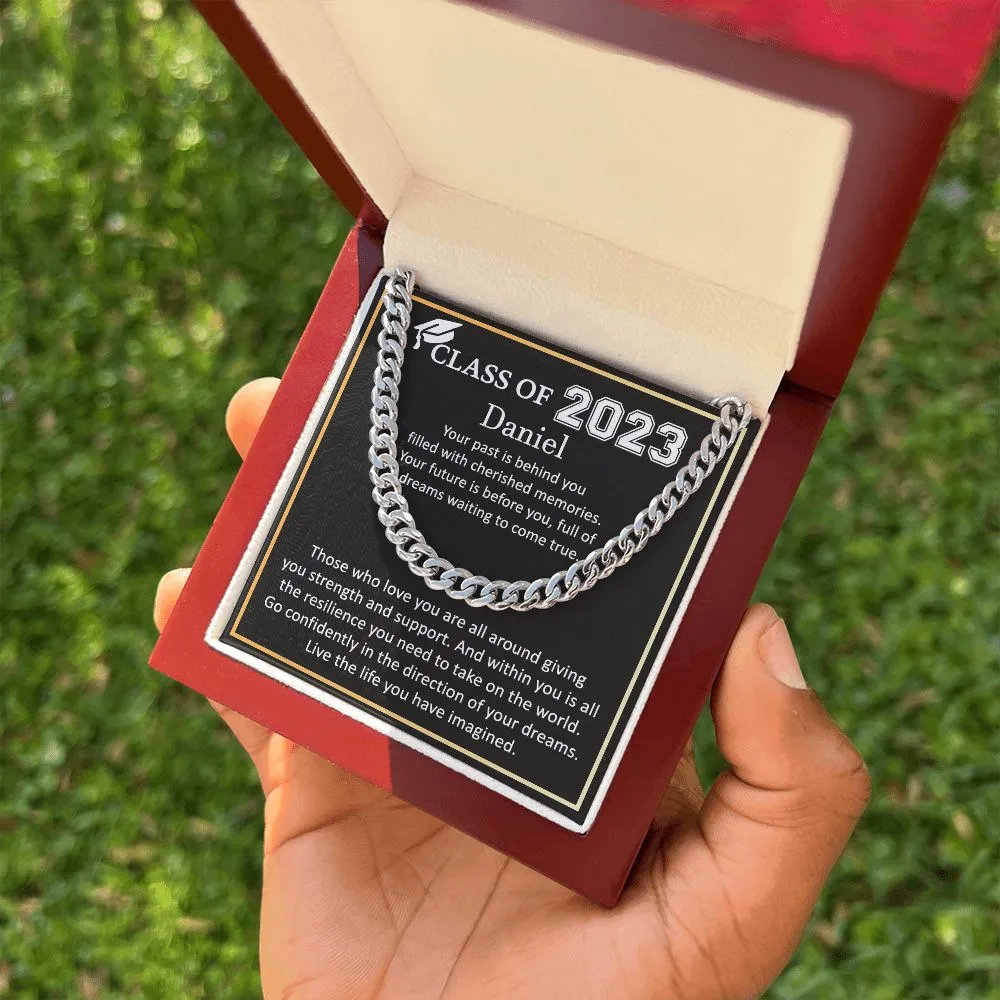 Graduation Gifts For Him - Cuban Chain Necklace