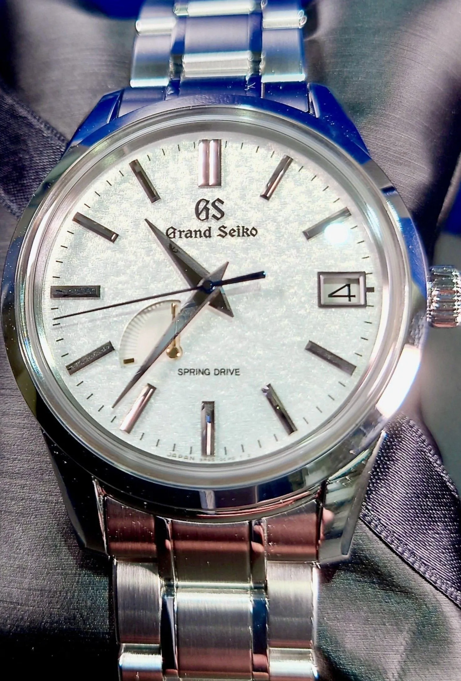 Grand Seiko Heritage Collection Spring Drive China Exclusive Limited Edition "Mt. Fuji Snowy Winter" SBGA451