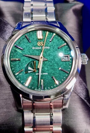 Grand Seiko Heritage Collection Spring Drive China Exclusive Limited Edition "Mt. Fuji Summer Green" SBGA453