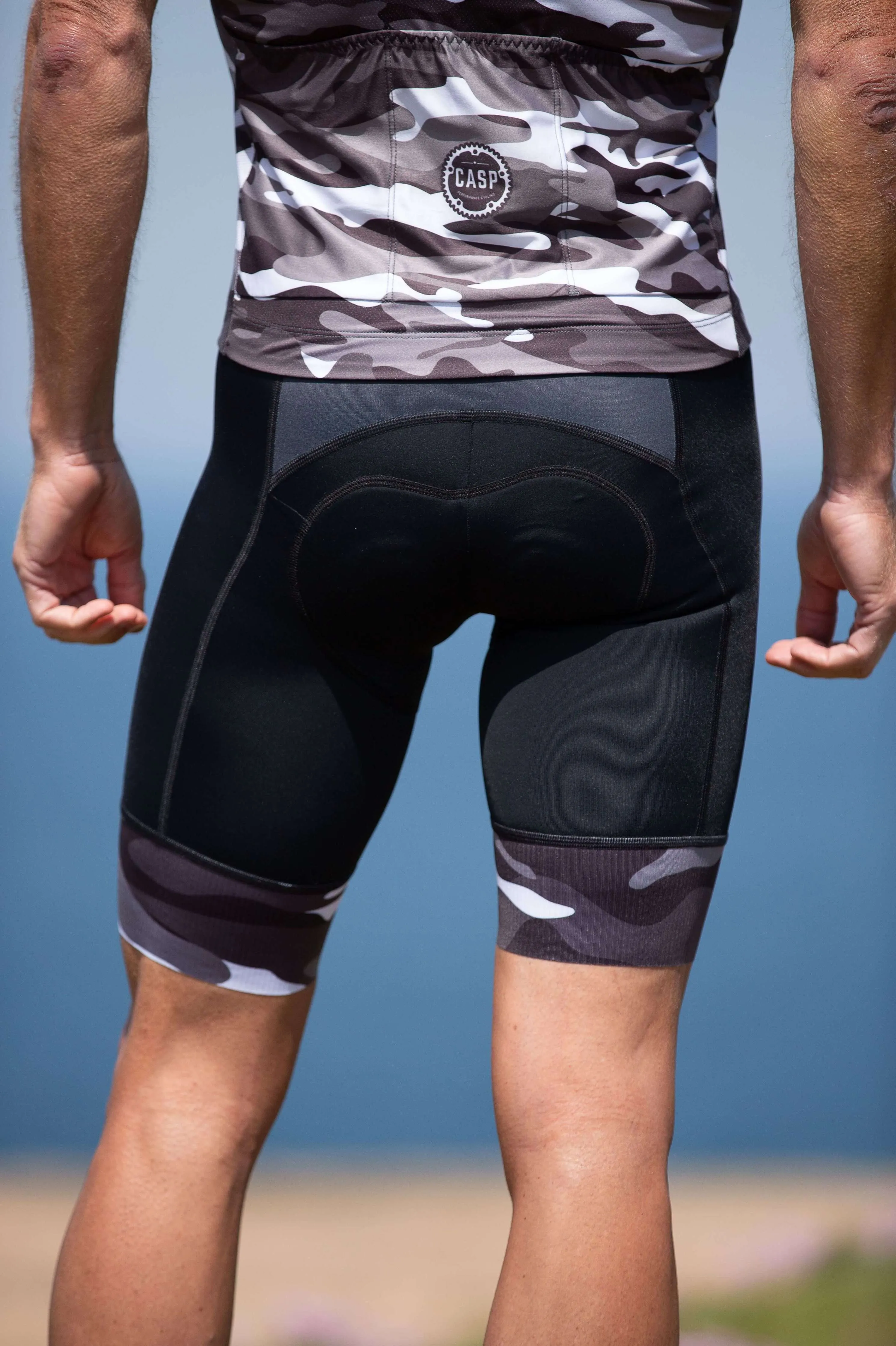 Grey Camou Shorts
