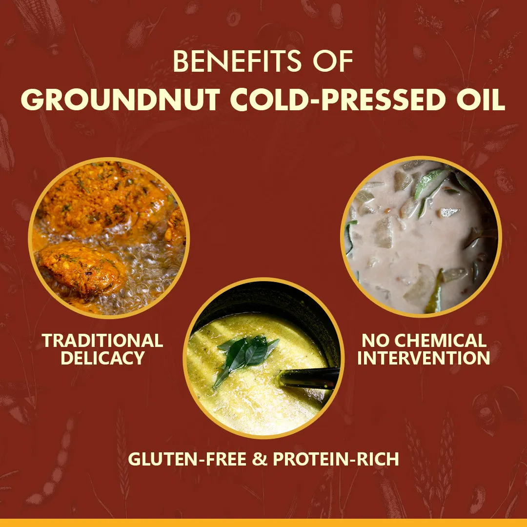 Groundnut Cold Pressed Oil