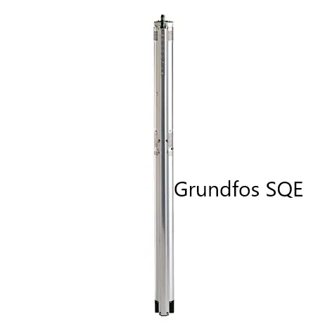 Grundfos 10SQ07-200 240V SQ Series Well Pump, 10 GPM, 3/4 HP, 200 Ft
