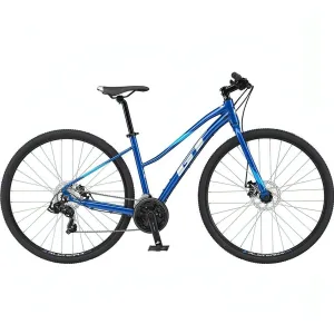 GT Transeo Sport Womens Hybrid Bike 2022 - Blue