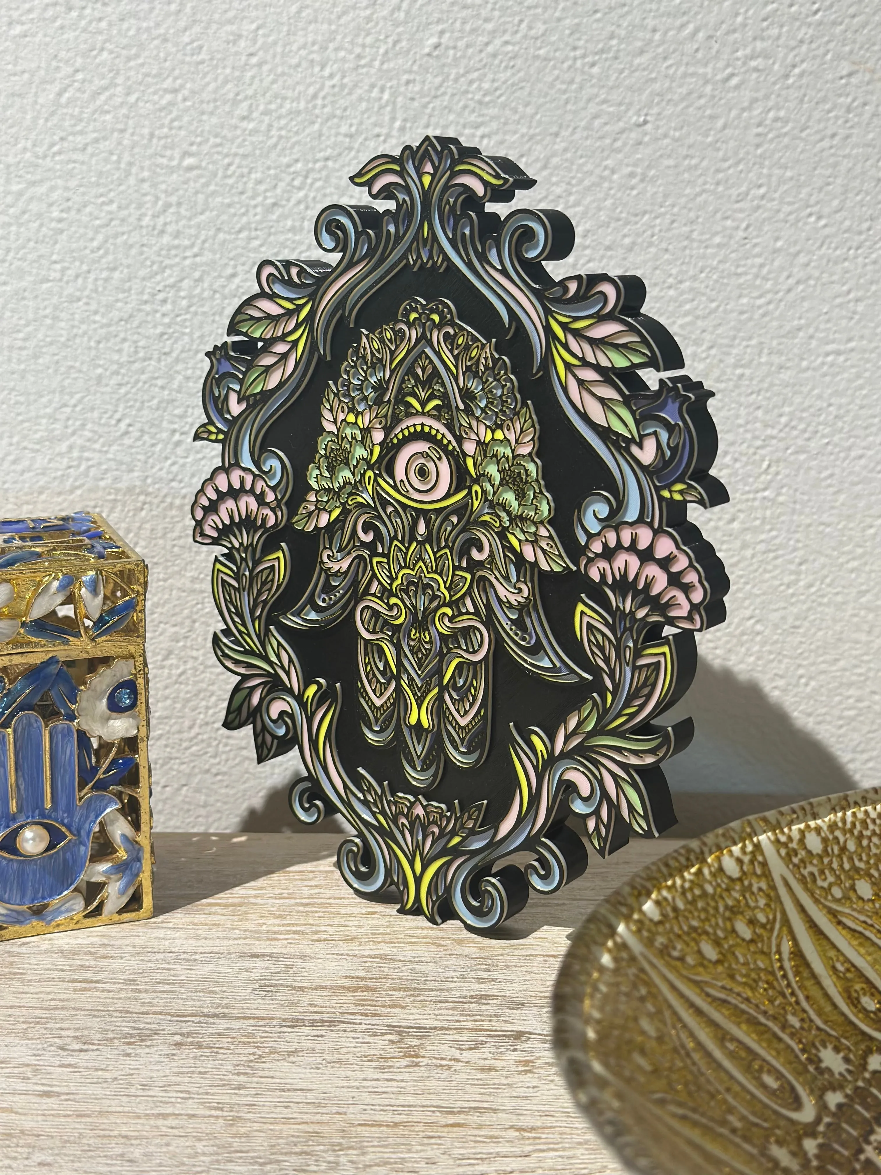 HAMSA HAYA 3D Printed Decor