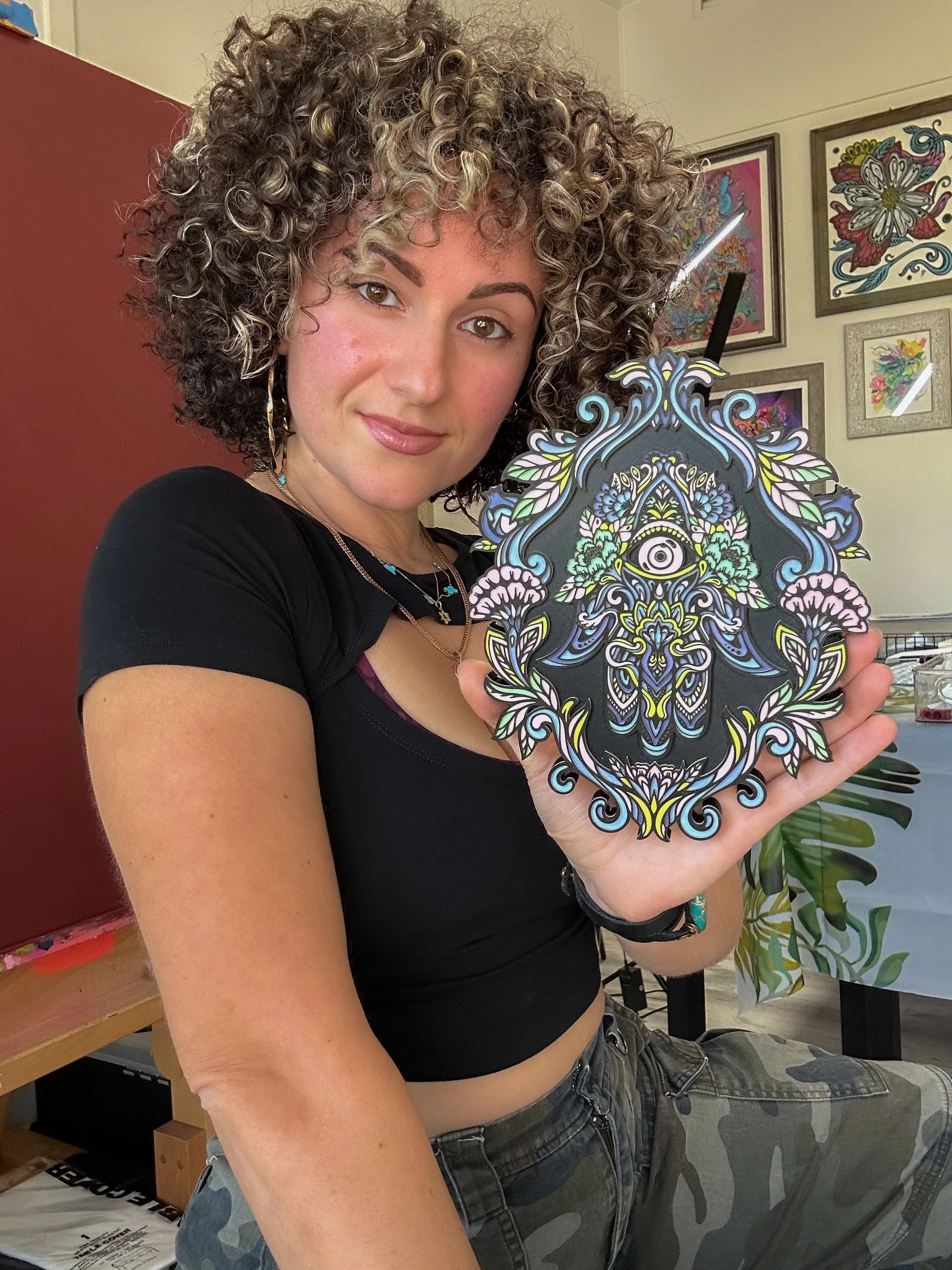HAMSA HAYA 3D Printed Decor