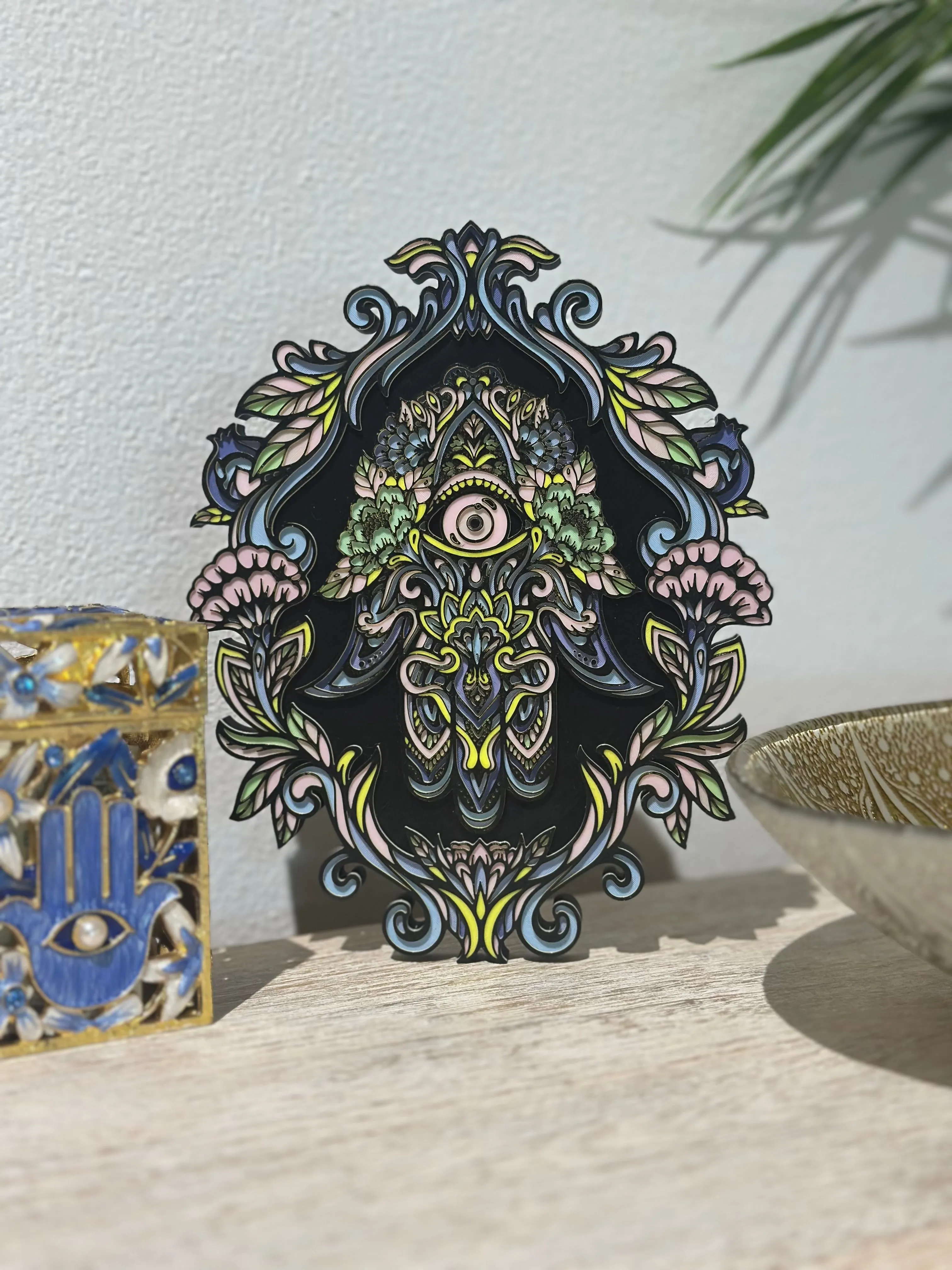 HAMSA HAYA 3D Printed Decor