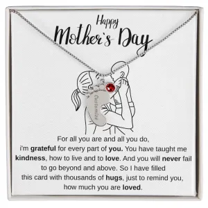 Happy Mothers Day - Personalized Baby Foot