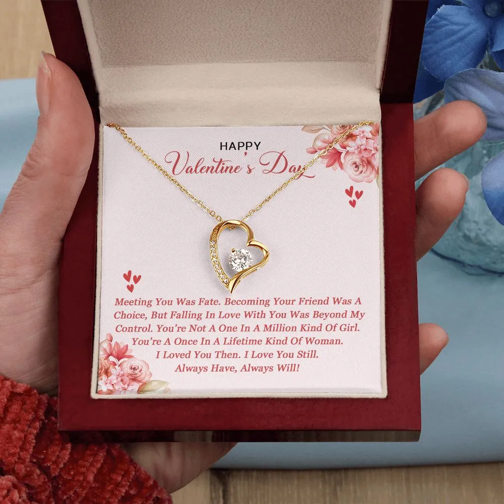 Happy Valentine's Day - Forever Love Necklace