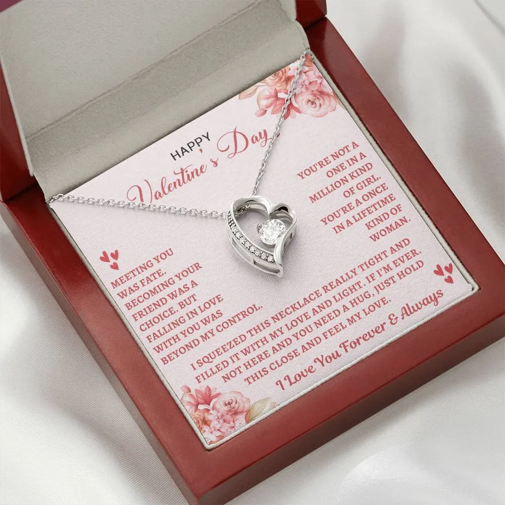 Happy Valentine's Day - Gift for Wife / Soulmate / Girlfriend - "Meeting You Was Fate..."