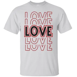 Happy Valentine's Day Heart Friends Girlfriend Boyfriend Wife Husband Family Gift Unisex T-Shirt