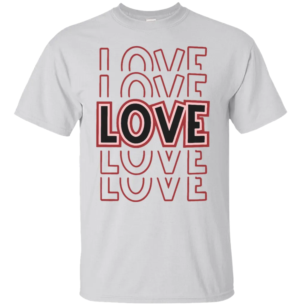 Happy Valentine's Day Heart Friends Girlfriend Boyfriend Wife Husband Family Gift Unisex T-Shirt