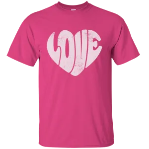 Happy Valentine's Day Heart Friends Girlfriend Boyfriend Wife Husband Family Gift Unisex T-Shirt