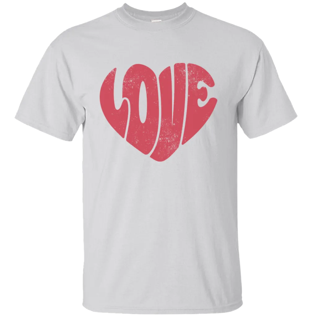 Happy Valentine's Day Heart Friends Girlfriend Boyfriend Wife Husband Family Gift Unisex T-Shirt