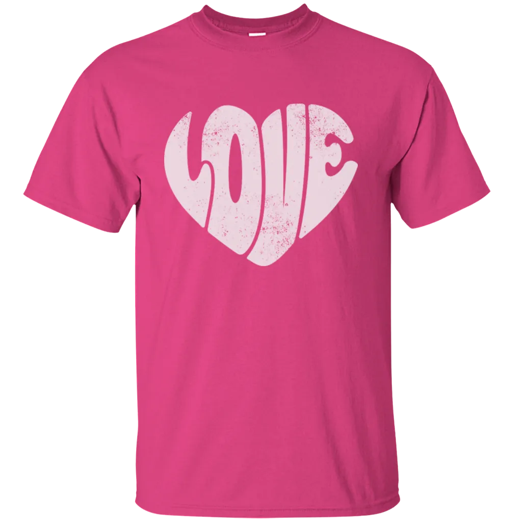Happy Valentine's Day Heart Friends Girlfriend Boyfriend Wife Husband Family Gift Unisex T-Shirt