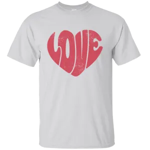 Happy Valentine's Day Heart Friends Girlfriend Boyfriend Wife Husband Family Gift Unisex T-Shirt