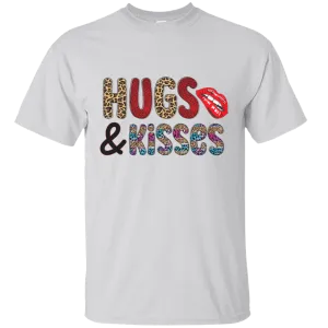 Happy Valentine's Day Kiss Heart Friends Girlfriend Boyfriend Wife Husband Family Gift Unisex T-Shirt