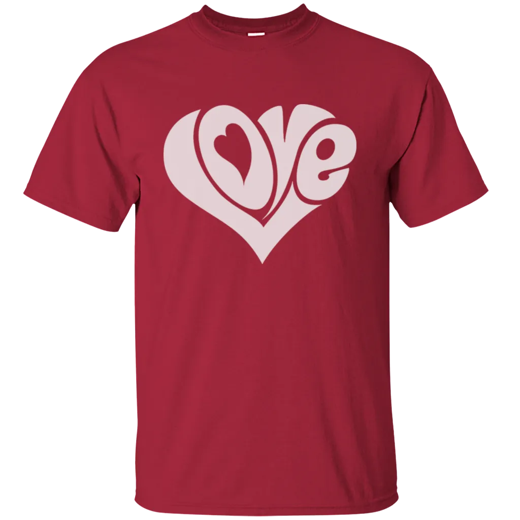 Happy Valentine's Day Love Heart Friends Girlfriend Boyfriend Wife Husband Family Gift Unisex T-Shirt