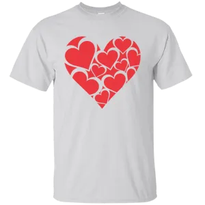 Happy Valentine's Day Love Heart Friends Girlfriend Boyfriend Wife Husband Family Gift Unisex T-Shirt