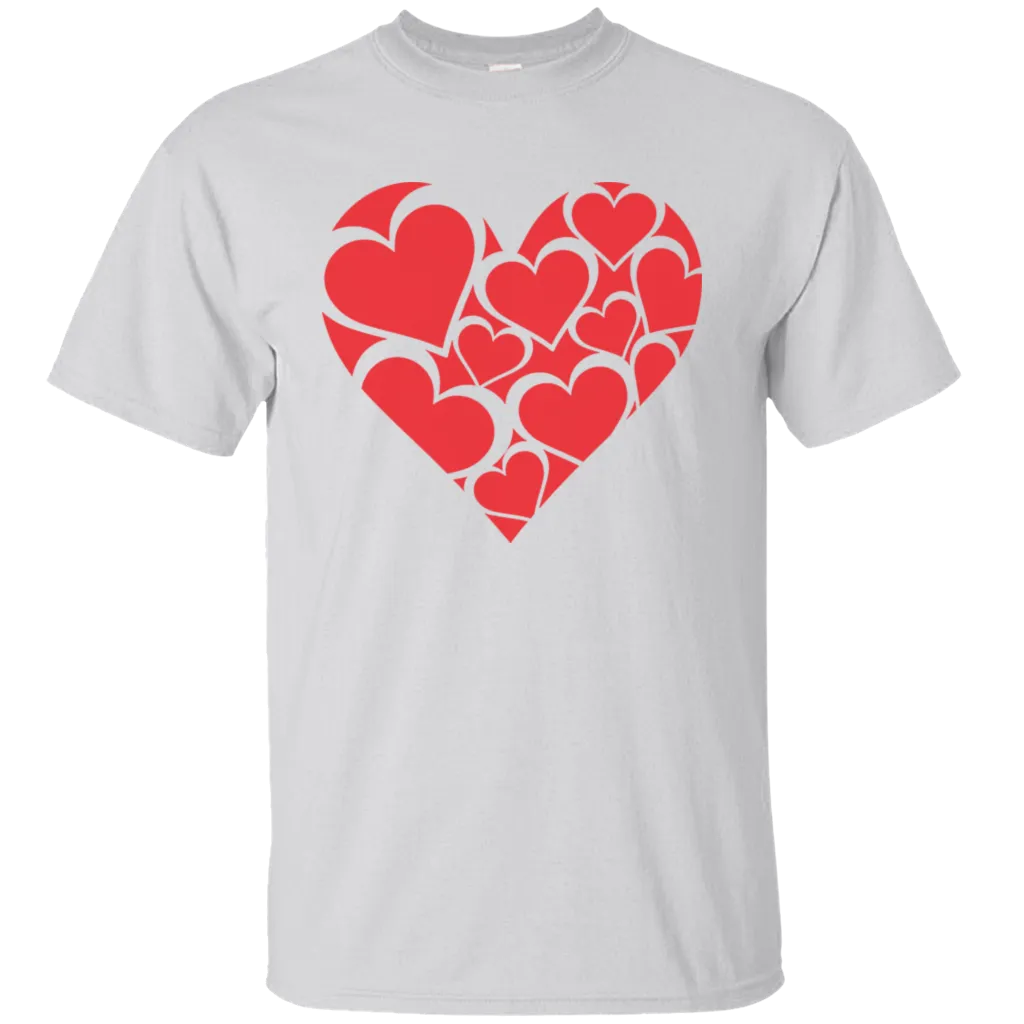 Happy Valentine's Day Love Heart Friends Girlfriend Boyfriend Wife Husband Family Gift Unisex T-Shirt