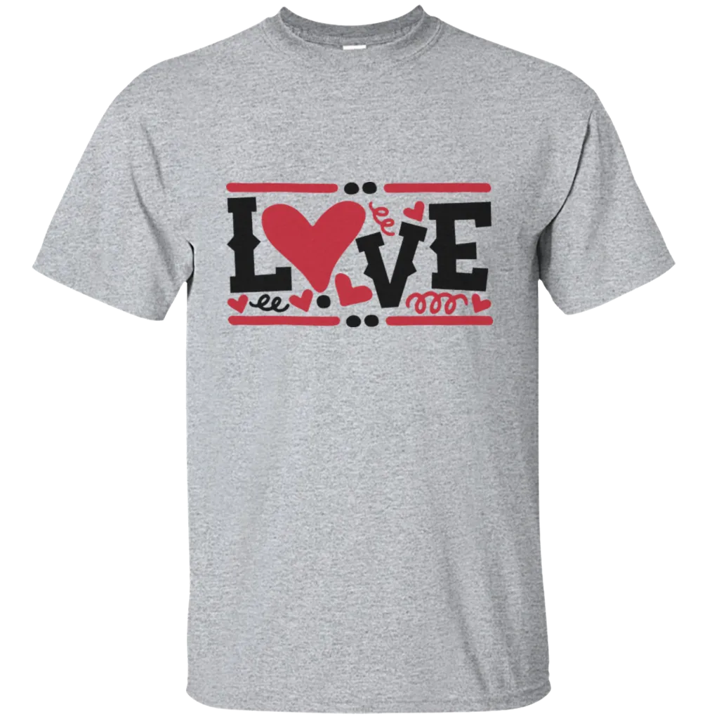 Happy Valentine's Day Retro Air Love Heart Friends Girlfriend Boyfriend Wife Husband Family Gift Unisex T-Shirt
