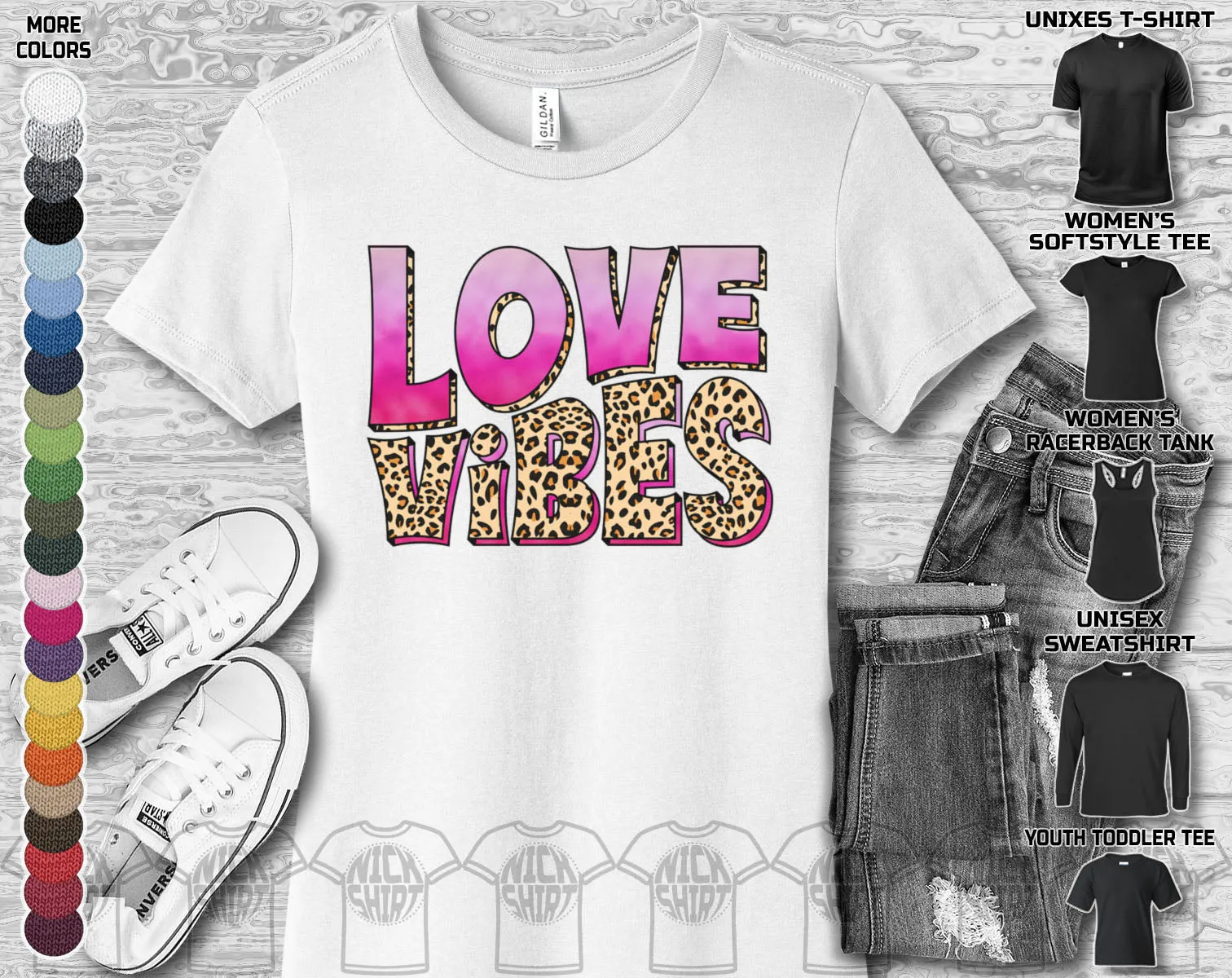 Happy Valentine's Day Vibes Heart Friends Girlfriend Boyfriend Wife Husband Family Gift Unisex T-Shirt
