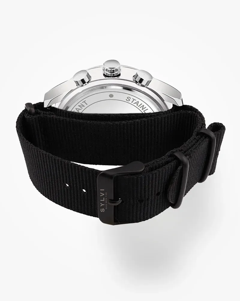 Hawk Silver Black Nylon