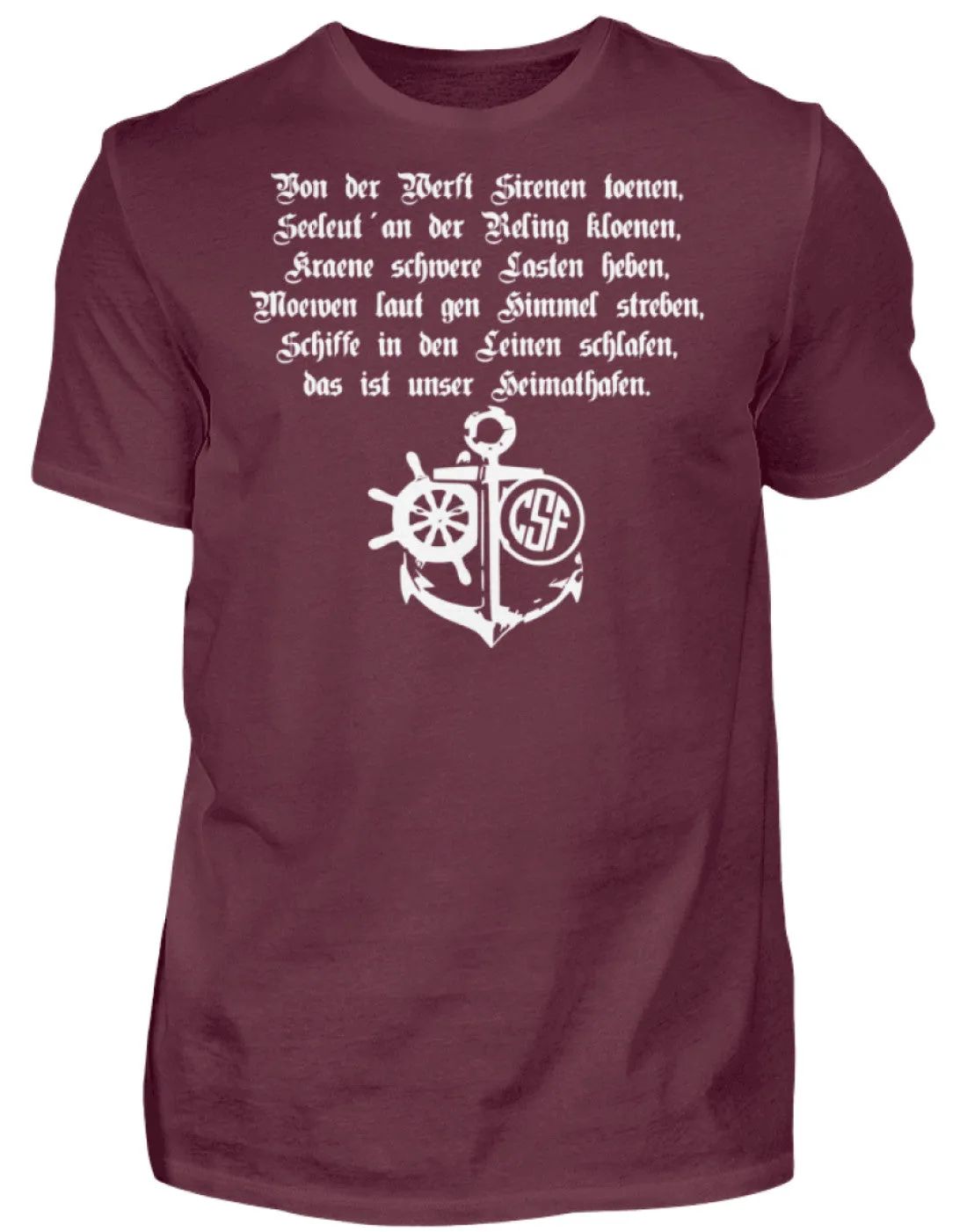Heimathafen ...  - Herren Shirt