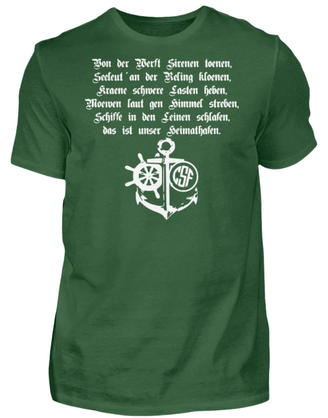 Heimathafen ...  - Herren Shirt