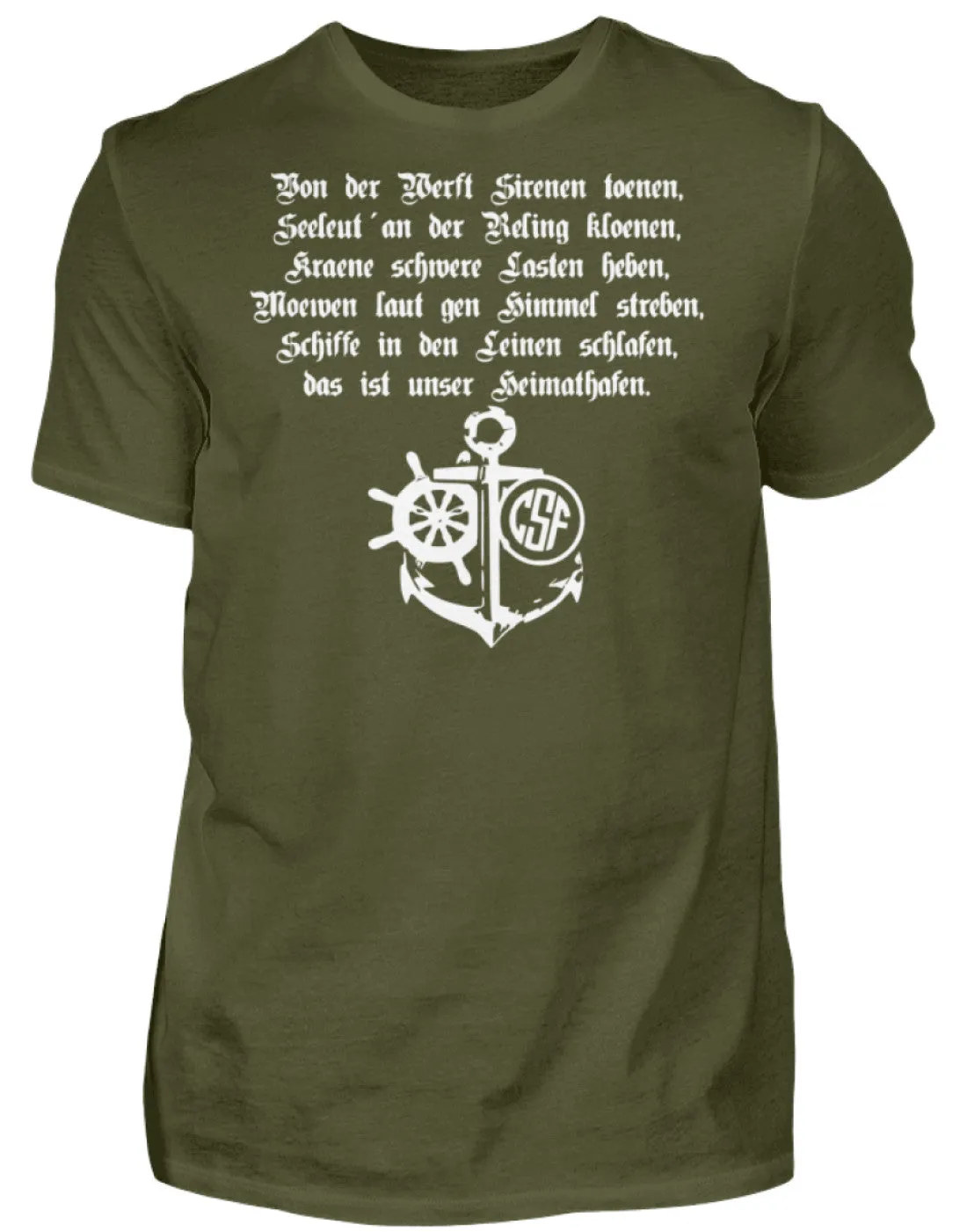Heimathafen ...  - Herren Shirt