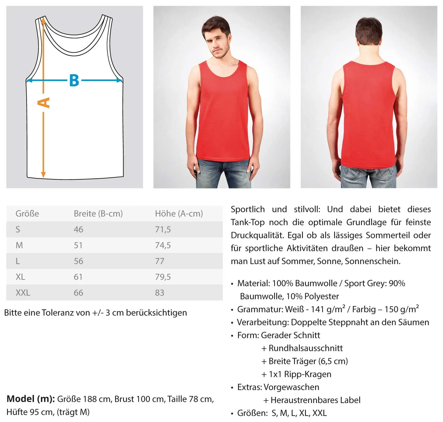 Heimathafen ...  - Herren Tanktop