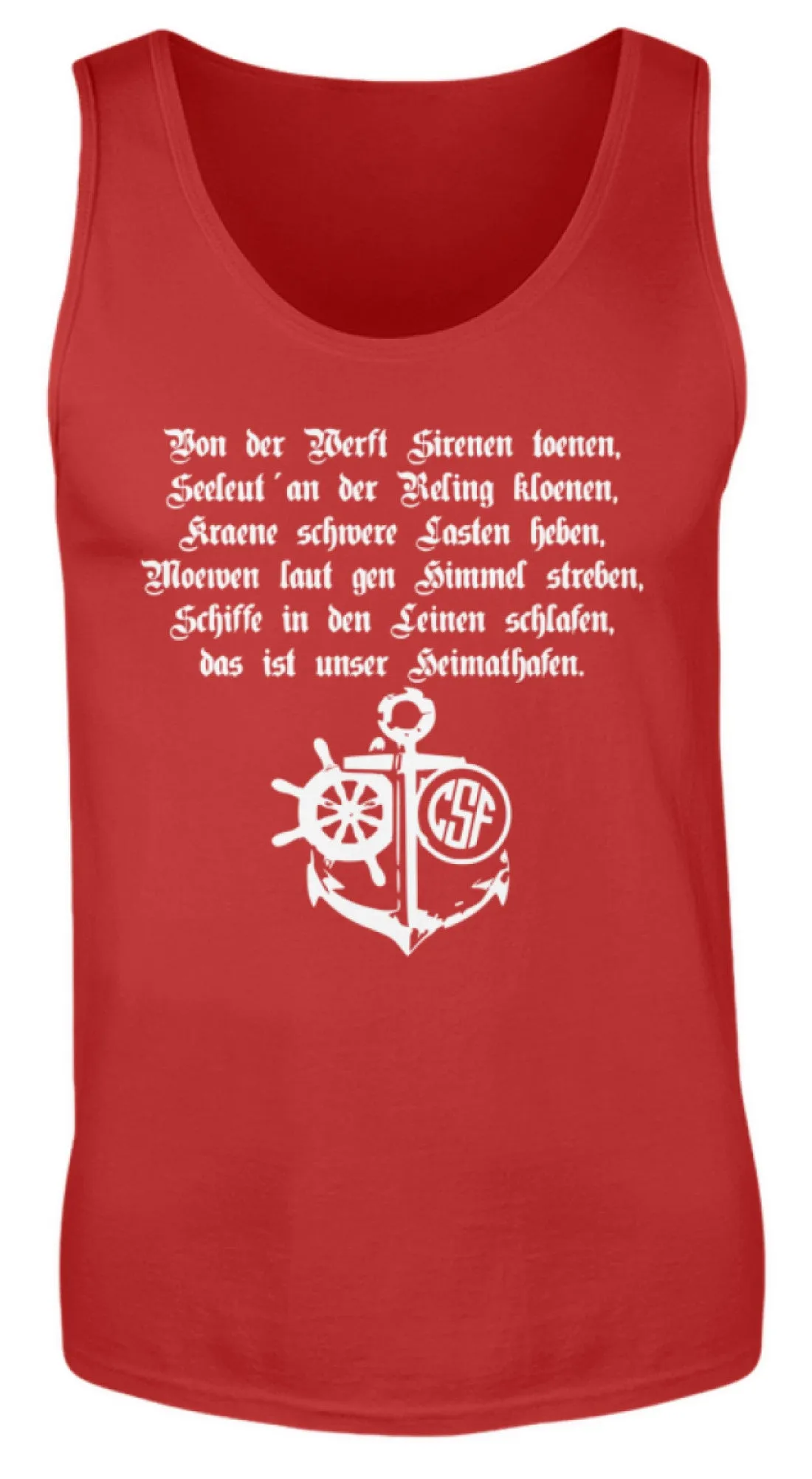 Heimathafen ...  - Herren Tanktop