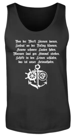Heimathafen ...  - Herren Tanktop