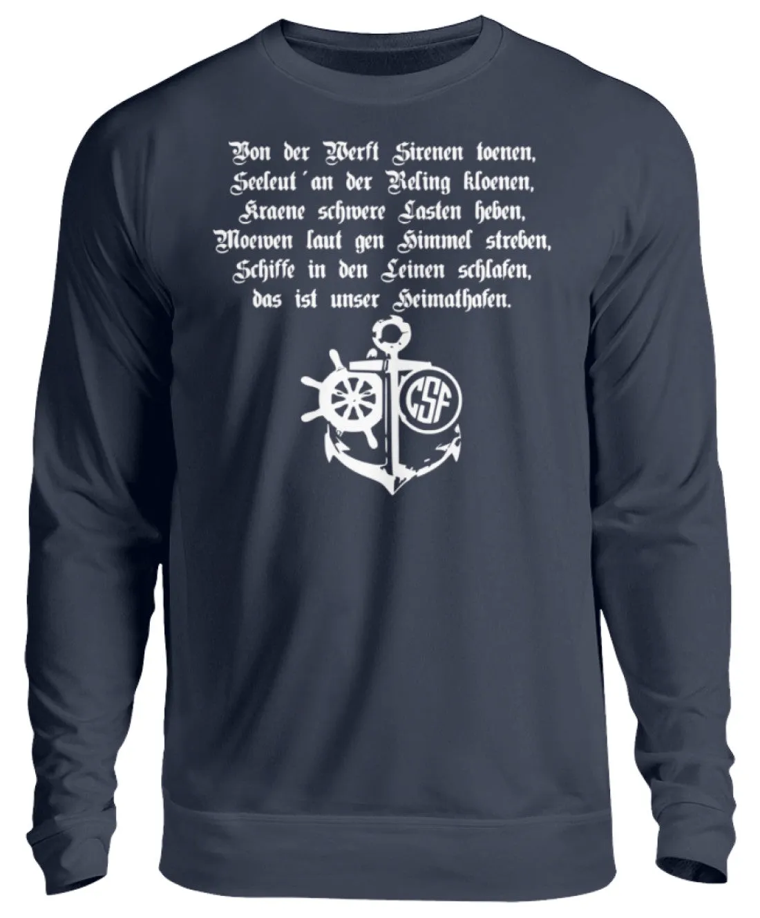 Heimathafen ...  - Unisex Pullover