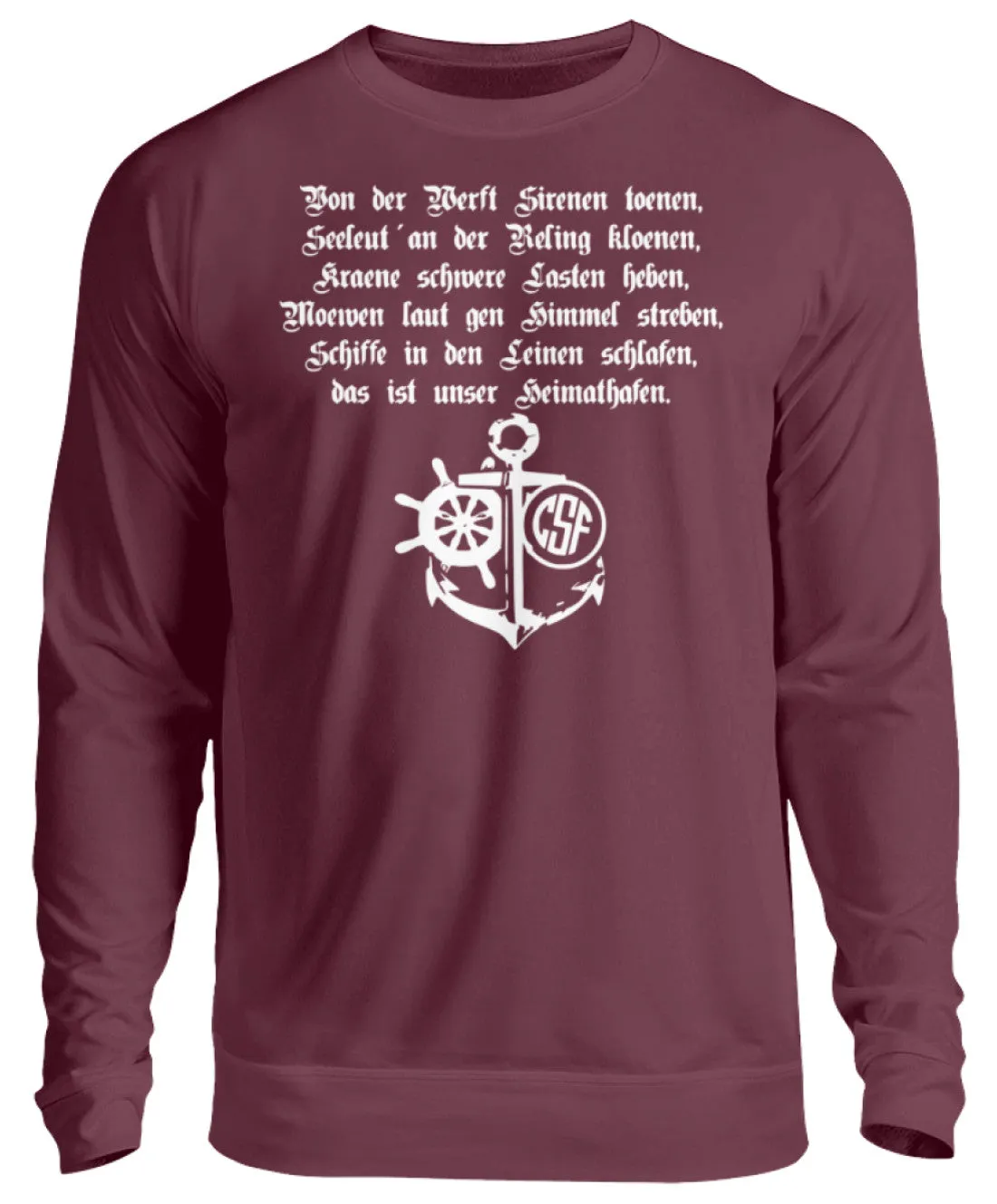 Heimathafen ...  - Unisex Pullover
