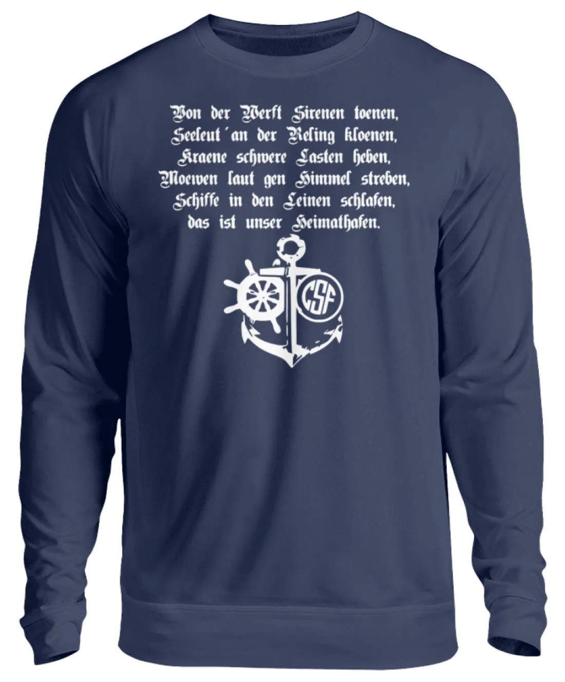 Heimathafen ...  - Unisex Pullover