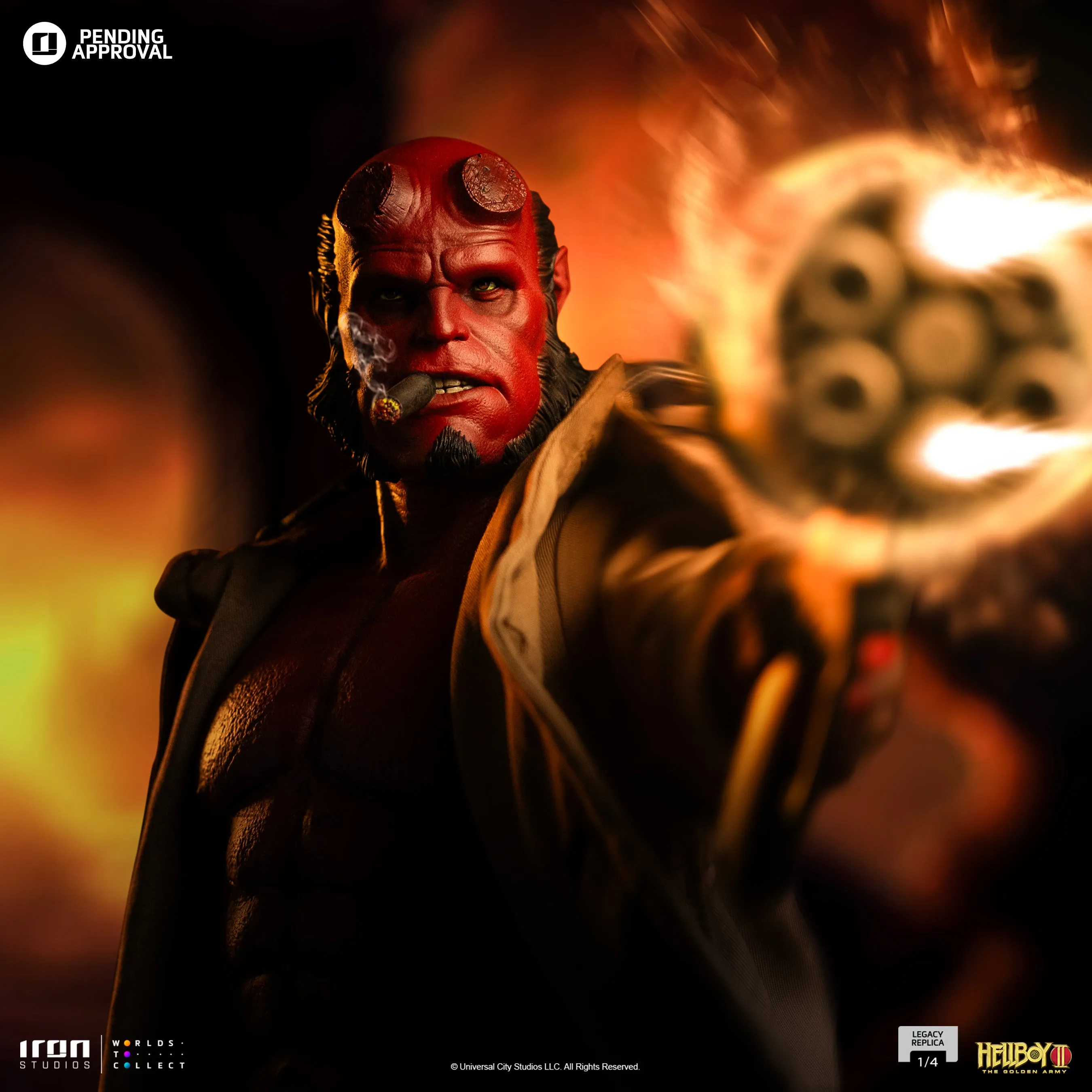 Hellboy Hellboy 2 1/4 Scale Statue Pre-order