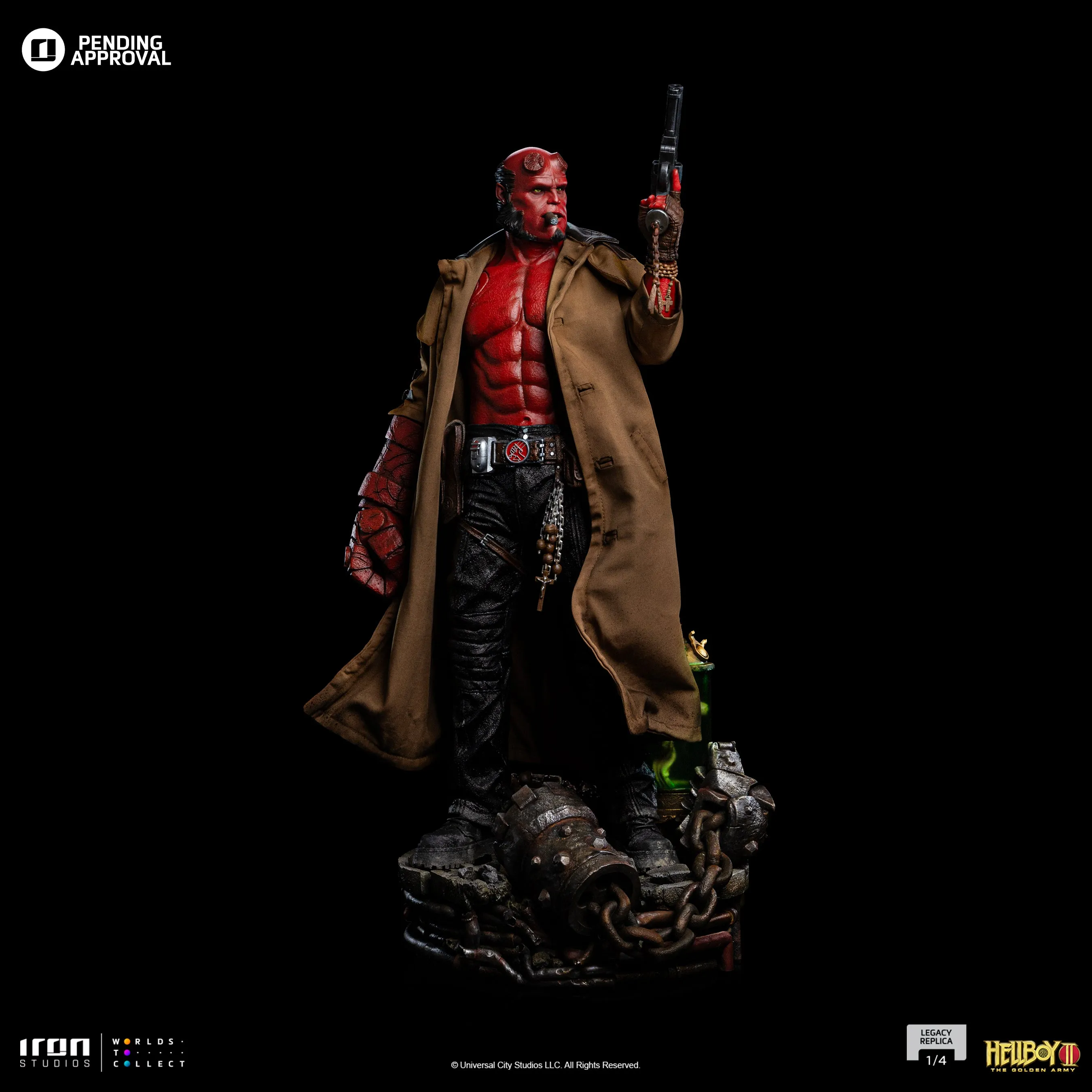 Hellboy Hellboy 2 1/4 Scale Statue Pre-order